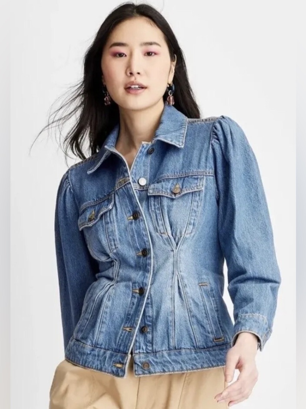 Future Collective Women's Denim Jean Jacket Gabriella Karefa-Johnson